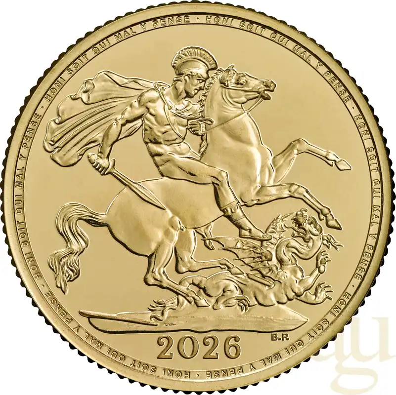 Super-Preis 2 Pfund Goldmünze Double Sovereign King Charles 2026