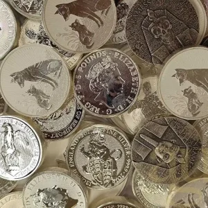 Meistverkauft 2 Unzen Silbermünze Kapitalanlage