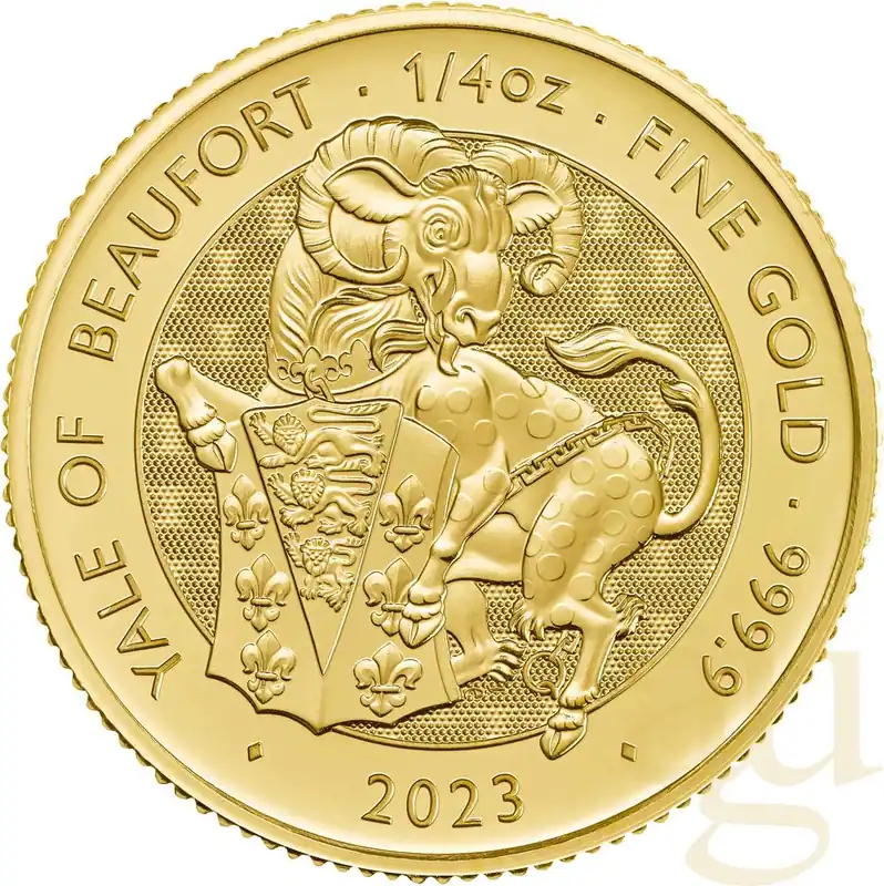 1/4 Unze Goldmünze Tudor Beasts Yale 2023 Jetzt Bestellen