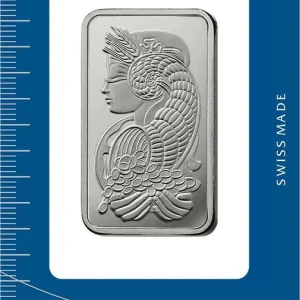 31,1 Gramm Platinbarren PAMP Fortuna Schneller Versand