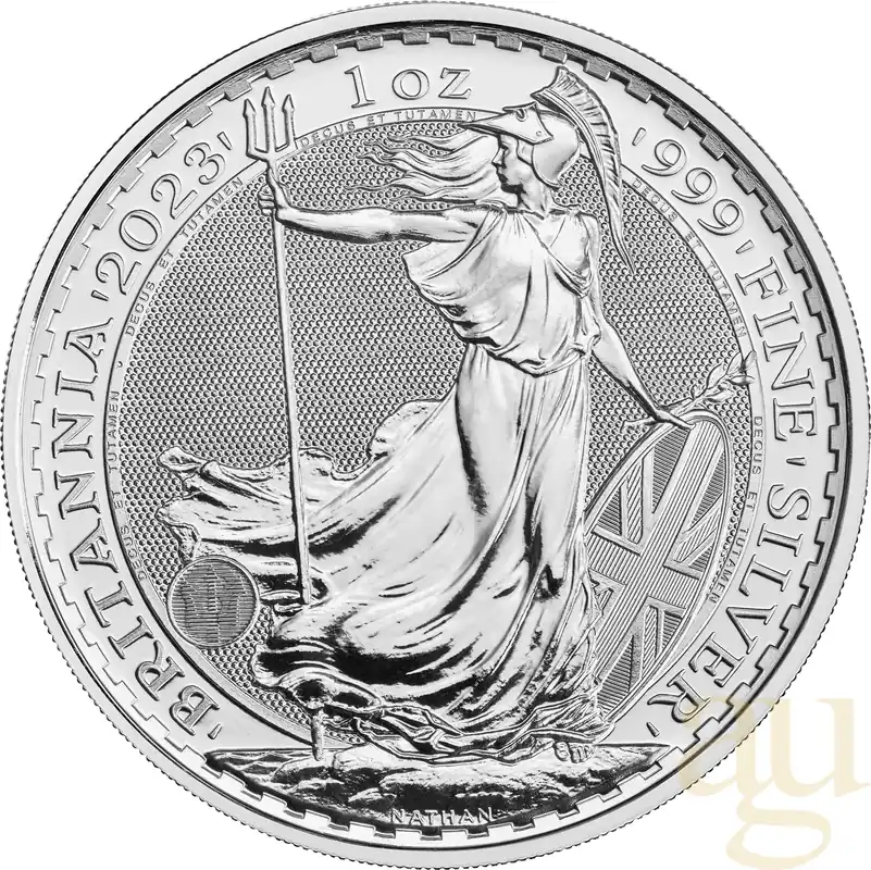 1 Unze Silbermünze Britannia 2023 - King Charles Begrenztes Angebot