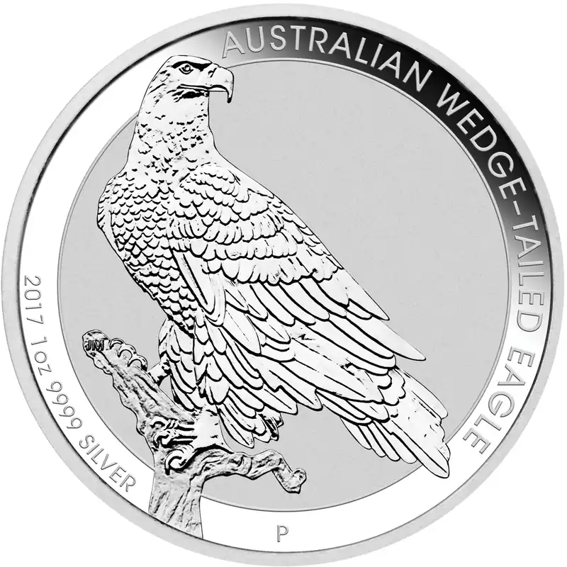1 Unze Silbermünze Australien Wedge Tailed Eagle 2017 Markenprodukt