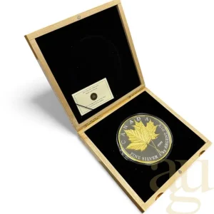Online Kaufen 1 Kilogramm Silbermünze Maple Leaf 2013 proof - teilvergoldet