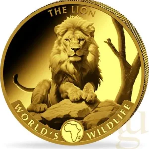 1 Unze Goldmünze Kongo World´s Wildlife - Löwe 2025 Garantierte Lieferung
