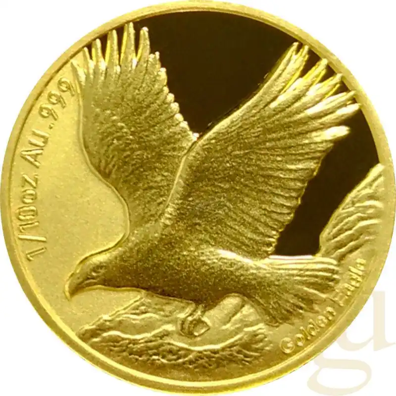 Weltweiter Versand 1/10 Unze Goldmünze Samoa Golden Eagle 2025