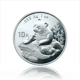 1 Unze Silbermünze China Panda 1998 Online Kaufen
