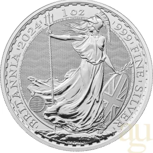 1 Unze Silbermünze Britannia 2024 Angebot