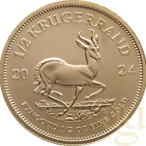 1/2 Unze Goldmünze Krügerrand 2024 Solange Der Vorrat Reicht
