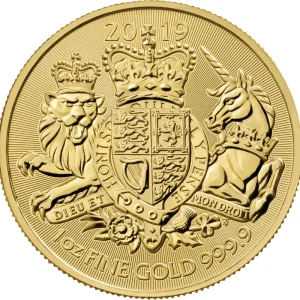 1 Unze Goldmünze Großbritannien Royal Arms 2019 Nur Für Kurze Zeit
