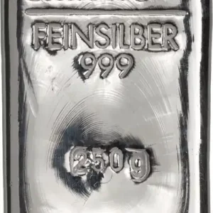 250 Gramm Silberbarren Top-Qualität