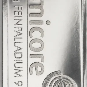 100 Gramm Palladiumbarren Preisreduziert