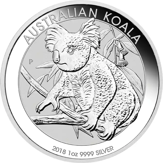 1 Unze Silbermünze Australien Koala 2018 Schnäppchen