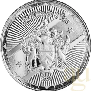 1 Unze Silbermünze EC8 St. Kitts & Nevis - Coat of Arms 2024 Gleich Bestellen