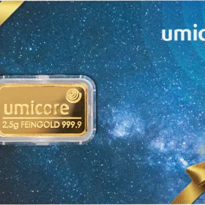 Direkt Vom Hersteller 2,5 Gramm Goldbarren Umicore Geschenkkarte