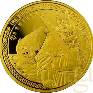 Begrenztes Angebot 1 Unze Goldmünze The Viking Age - Wohlstand 2022