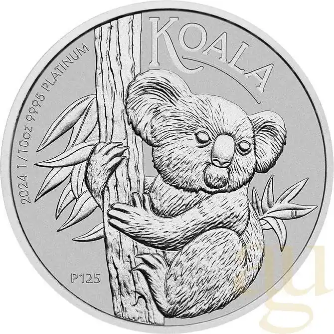 Preisreduziert 1/10 Unze Platinmünze Australien Koala 2024