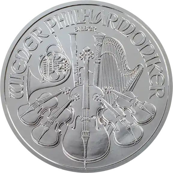 Mega-Angebot 1 Unze Silbermünze Wiener Philharmoniker