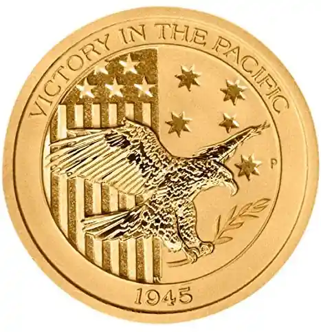 1/4 Unze Goldmünze Australien Victory in the Pacific 2017 Wochenendangebot