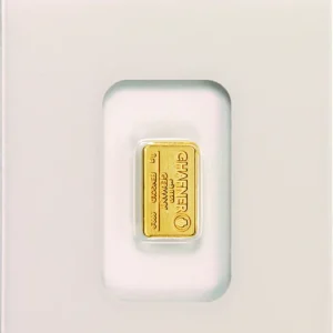 Neu 1 Gramm Goldbarren C. Hafner