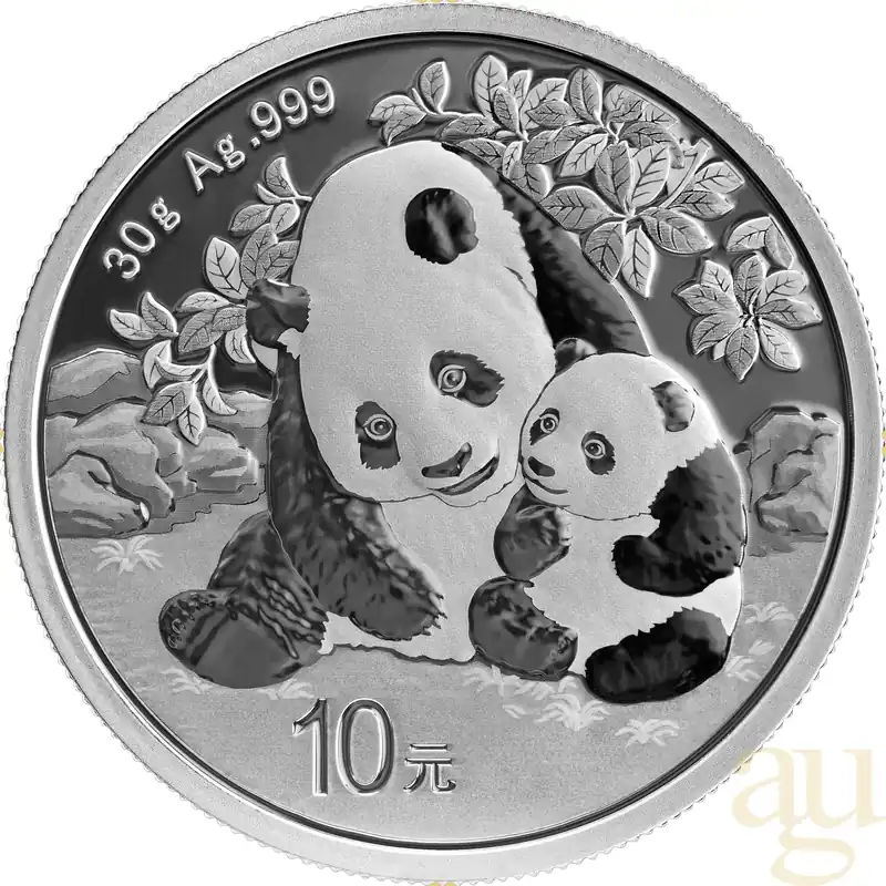 Heißes Angebot 30 Gramm Silbermünze China Panda 2024