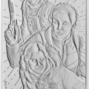 10 Unzen Silberbarren The Royal Mint - Star Wars - Light Side Neue Ware