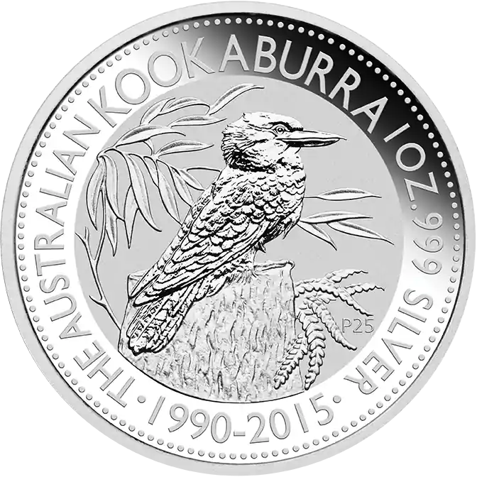 1 Unze Silbermünze Australien Kookaburra 2015 Sonderangebot