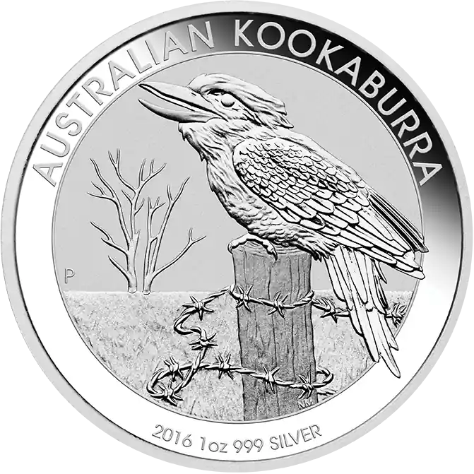 1 Unze Silbermünze Australien Kookaburra 2016 Expressversand