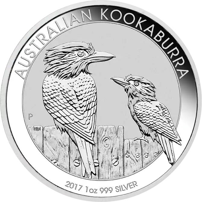 Exklusiv 1 Unze Silbermünze Australien Kookaburra 2017