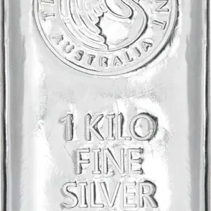 1 Kilogramm Silberbarren Perth Mint Zertifiziert