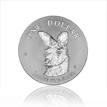 1 Unze Silbermünze Australien Känguru 1995 (RAM) Kracherpreis