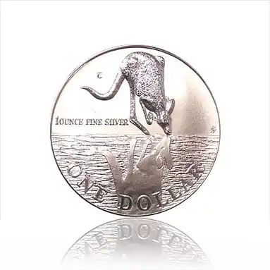 1 Unze Silbermünze Australien Känguru 1997 (RAM) Sofort Bestellen