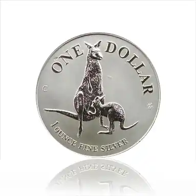 Nur Für Kurze Zeit 1 Unze Silbermünze Australien Känguru 1996 (RAM)