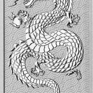 31,1 Gramm Silberbarren Perth Mint - Lunar Drache Exklusiv