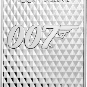 Must-Have 10 Unzen Silberbarren The Royal Mint - James Bond 007 - Diamonds Are Forever