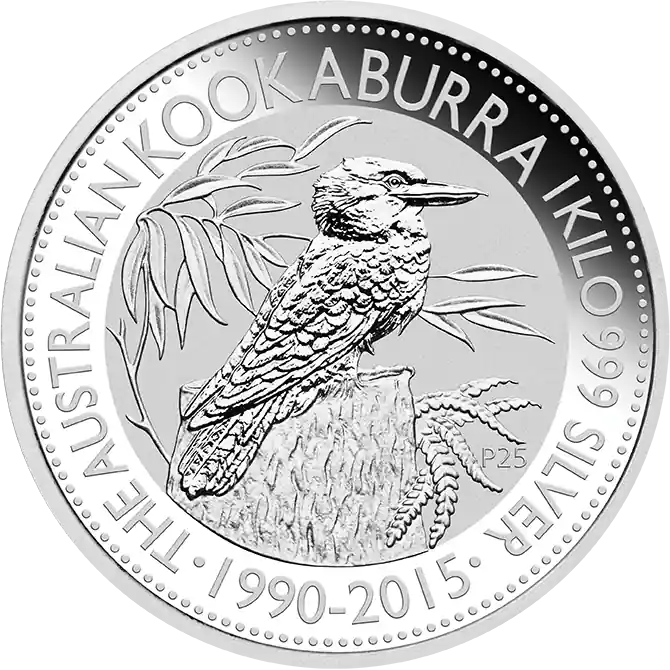 1 Kilogramm Silbermünze Australien Kookaburra 2015 Nur Für Kurze Zeit