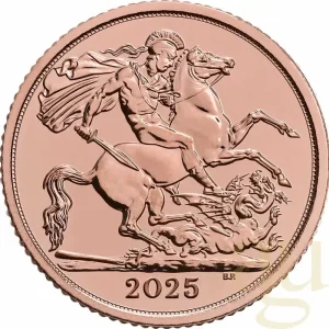 1 Pfund Goldmünze Sovereign King Charles 2025 Neu Im Sortiment