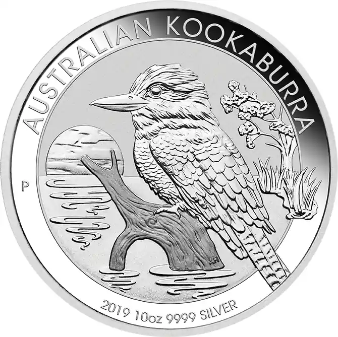 Meistverkauft 10 Unzen Silbermünze Australien Kookaburra 2019