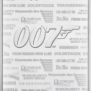 Im Trend 10 Unzen Silberbarren The Royal Mint - James Bond 007 - No Time To Die