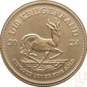 Beliebt 1/10 Unze Goldmünze Krügerrand 2024