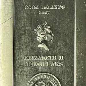 1 Kilogramm Silber Cook Islands Münzbarren geprägt Heute Kaufen