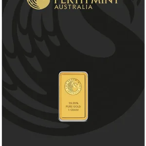 1 Gramm Goldbarren Perth Mint - Känguru Letzte Chance