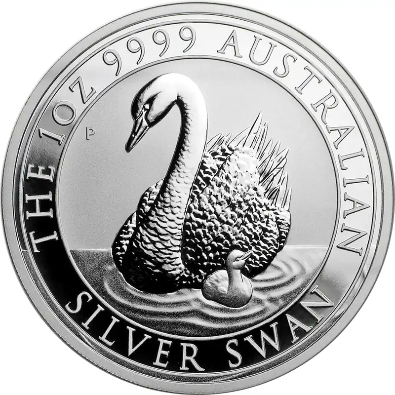 1 Unze Silbermünze Australien Schwan 2018 Aktuell