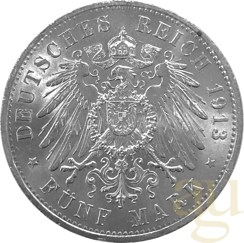 Schnäppchen 5 Mark Silbermünze Kaiserreich verschiedene