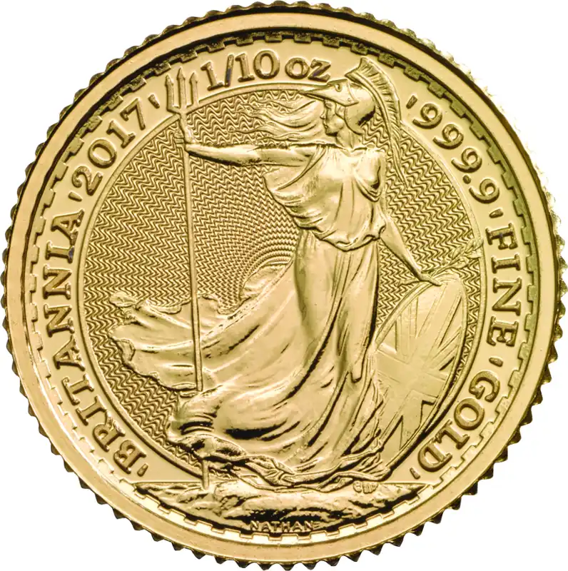 1/10 Unze Goldmünze Britannia Begrenztes Angebot
