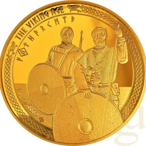 Sichere Zahlung 1 Unze Goldmünze The Viking Age - Ausdauer 2023