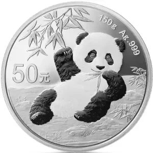 Bestpreis 150 Gramm Silbermünze China Panda 2020 proof