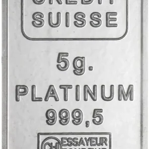 5 Gramm Platinbarren Schnäppchen
