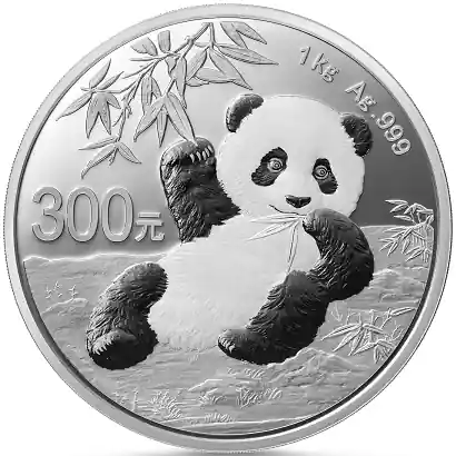 1 Kilogramm Silbermünze China Panda 2020 proof Beliebt
