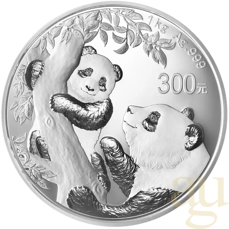 1 Kilogramm Silbermünze China Panda 2021 proof Direktkauf