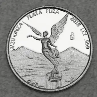 Im Trend Silbermünze 1/20oz "Libertad" 2015 (Mexiko)